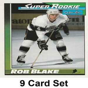 Rob Blake Hockey Card Collection